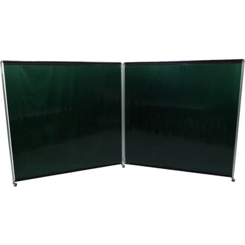 [溶接遮光フェンス]吉野（株） 吉野　パピヨン1818型（遮光用）グリーン　YS-PAP1818-G 1S【447-9394】..