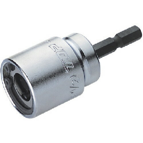 ■[ソケットビット（電動工具用）]トップ工業（株） TOP 電動ドリル用全ネジソケット W3／8 ZNS-3 1個【452-1927】【代引不可商品】【メール便1個まで対象商品】