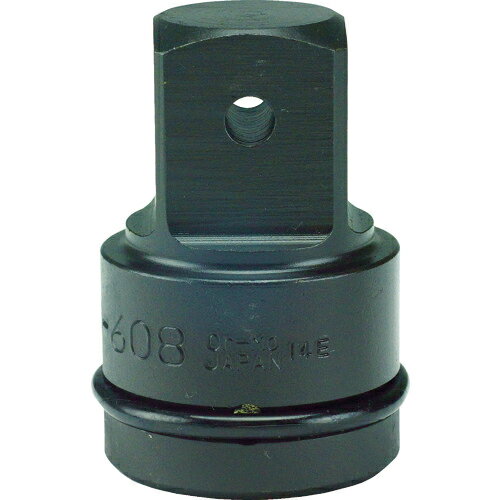 [インパクト用ソケットアダプター]フラッシュツール（株）　FPC　インパクトアダプター　凹19．0mm　凸25．4mm　WSAD-608　1個【769-7589】