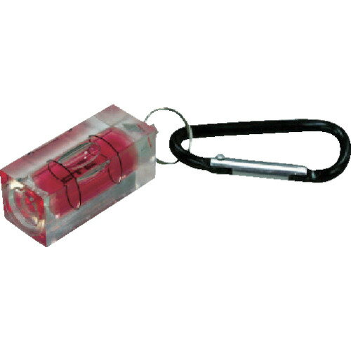 [樹脂製水平器]STS（株）　STS　キーホルダー型水平器　WS35P　WS35P　1個【785-3793】