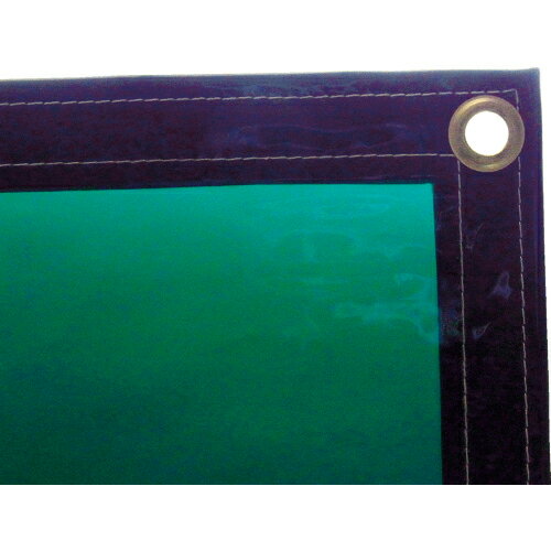 [溶接遮光フェンス用シート]吉野（株）　吉野　遮光用衝立用シート　グリーン　YS-SG-2　1枚【793-3835】