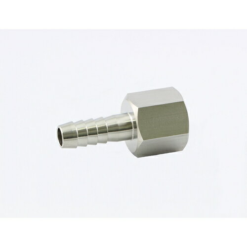 ■[配管継手]アソー（株）　ASOH　SUS　内ねじホースニップル　PT1／2×Φ16　HF-7416　1個【102-7294】【代引不可商品】【メール便1個まで対象商品】