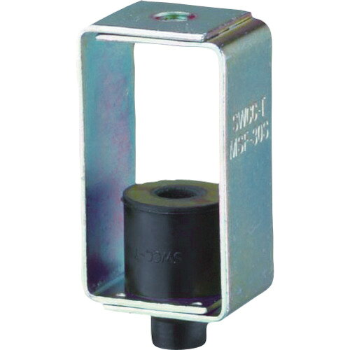 [防振材（取り付けタイプ）]昭和電線デバイステクノロジー（株） 昭和電線　吊り型防振ゴム　MSF型（シングル型）　MSF-22-S 1個【418-2511】