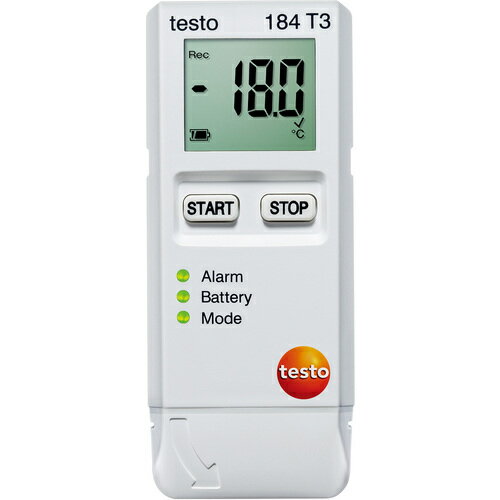 [温湿度記録計（ロガー）]【送料無料】（株）テストー テストー 温度データロガー testo 184 T3 1台【494-1616】【北海道・沖縄送料別途】【smtb-KD】