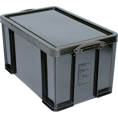 ★[ボックス型コンテナ]Really Usefull Products社 RUP コンテナ Really Useful Box 64L ブラック 64BLK..