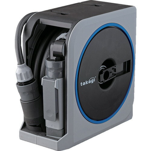 [ホースリール]（株）タカギ タカギ ホースリール NANO NEXT 10m（GY） 1台【149-1639】【お取り寄せ品】