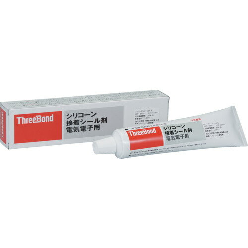 [工業用シーリング剤]（株）スリーボンド THREEBOND 接着・シール・ポッティング剤 TB1225B 放熱シリコーン接着工業用シール剤 白色 250g 電気接点障害対策品（1225BH） 1本【421-3386】