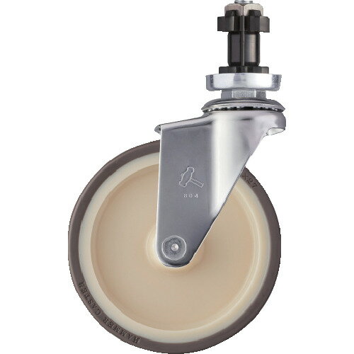 [パイプ差し込み式ステンレス金具キャスター]ハンマーキャスター（株） ハンマー SUS パイプ外径38mm用..