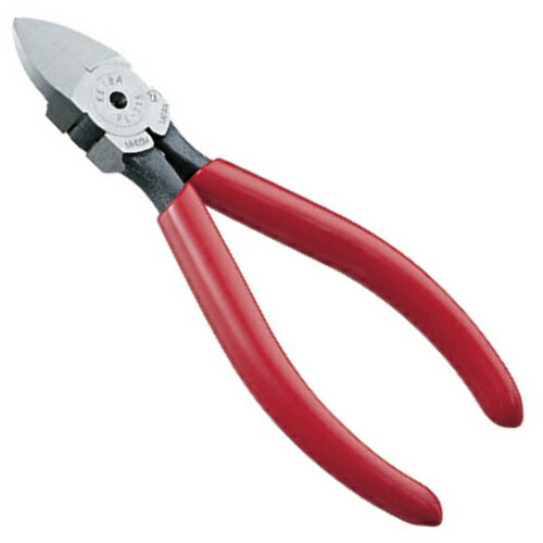 [ニッパ（プラスチック用）]（株）マルト長谷川工作所　KEIBA　プラスチック用ニッパー（刃先形状スタンダード）　125　PL-715　1丁【760-8543】