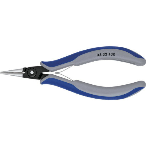 Rakuten - ■[ノーズプライヤー]KNIPEX社 クニペックス　精密用プライヤー　丸　130mm　3432-130 1丁【446-7744】【代引不可商品】【メール便1個まで対象商品】