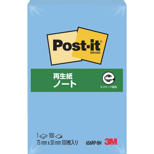 【特長】●オフィスの定番、ポストイット［［R上］］ 通常粘着製品です。●くり返し貼ったりはがしたりでき、相手をいためません。●情報の分類・整理、ちょっとした伝言にも使えます。【仕様】●色：ブルー●縦(mm)：75●横(mm)：50●サイズ：縦75mm×横50mm●パック入数：100枚×1冊【材質／仕上】●本体：古紙パルプ配合率100%の再生紙（通常粘着および強粘着パステルカラーのみ）●粘着剤：アクリル系【原産国（名称）】アメリカ【質量】30.000【質量単位】G【グリーン商品】【JANコード】4519001562524【メーカー名】スリーエム　ジャパン（株）オフィスマーケット販売本部【関連キーワード：ものづくりのがんばり屋楽天市場店 オフィス・住設用品 文房具 ふせん・インデックス ふせん 3M Japan Limited 3M Post-it[[RU]] Notes Office Supplies/Storages 】