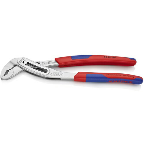 ■[ウォーターポンププライヤー]KNIPEX社 KNIPEX ウォーターポンププライヤー アリゲーター コンフォートハンドル 250mm 1丁【835-5145】【代引不可商品】【メール便1個まで対象商品】