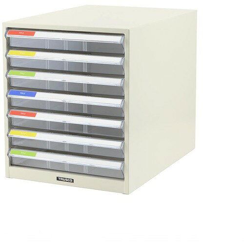 [レターケース]【送料無料】トラスコ中山（株） TRUSCO　B4型レターケース　浅型7段　TB4-7P 1台【278-2413】【北海道・沖縄送料別途】【smtb-KD】