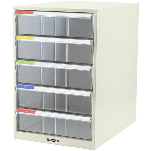 [レターケース]【送料無料】トラスコ中山（株） TRUSCO　B4型レターケース　深型5段　TB4-M5P 1台【278-2448】【北海道・沖縄送料別途】【smtb-KD】