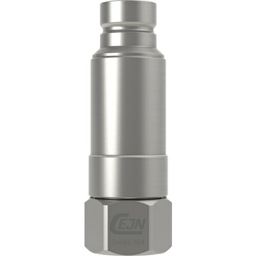 [金属カップリング]セインジャパン（株） CEJN シリーズ764 残圧除去機能付ニップル Rc1 メネジ 10-764-6103 1個