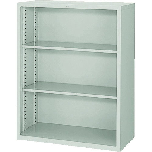 [スタンダード書庫]（株）ナイキ NAIKI オープン書庫 W880×D400×H1110 HN311AW 1台【836-9150】【代引不可商品】