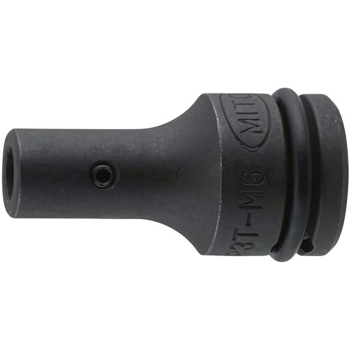 Socket Wrench - ■【3個までメール便で発送可能】[タップ用ソケット]水戸工機（株）　ミトロイ　インパクトレンチ用タップ用ソケット　P3T-M6　1個【776-9512】【代引不可】