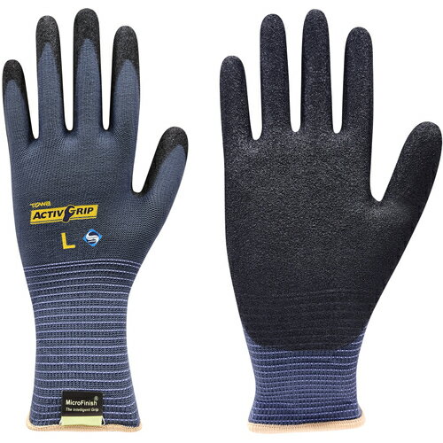 [ニトリルゴム背抜き手袋]（株）東和コーポレーション トワロン まとめ買い ニトリル背抜き手袋 アクテ..