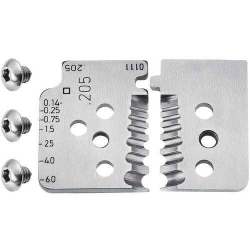 [ワイヤストリッパー（メカタイプ）]【送料無料】KNIPEX社 KNIPEX 精密ワイヤーストリッパー 1212−06用替刃 1219-06 1組（4枚入）【446-7183】【北海道・沖縄送料別途】【smtb-KD】