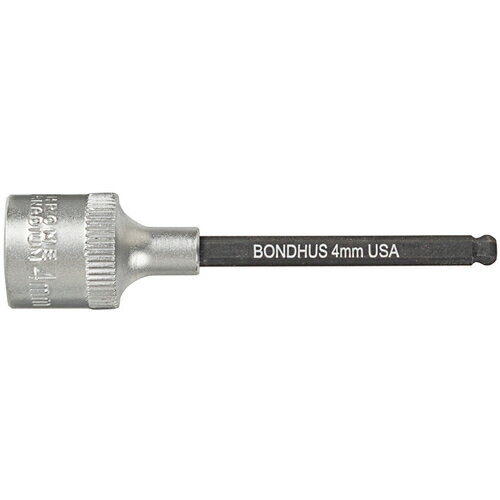 [ヘキサゴンソケット]ボンダス・ジャパン（株） BONDHUS ボールポイント・ソケットビット（ビット全長5..