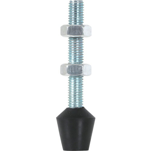 ■[トグルクランプパーツ]育良精機（株） 育良 トグルクランプ用ゴム付ボルト（31906） M10X65 1個【382-0226】【代引不可商品】【メール便1個まで対象商品】