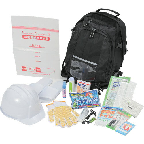 Set - [災害避難用備品セット]【送料無料】リンクサス（株） リンクサス ゲンバッグ防災17点セット GB-BS01 1S【404-7703】【北海道・沖縄送料別途】【smtb-KD】