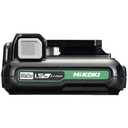 [電動工具用電池パック・充電器]工機ホールディングス（株） HiKOKI 10．8スライド式リチウムイオン蓄電池1．5Ah BSL1215 1個【226-1781】