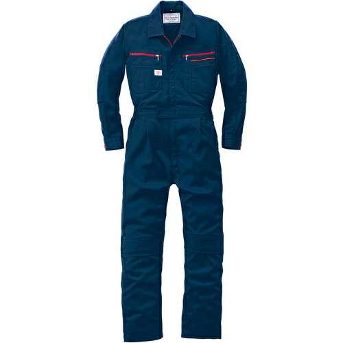 [つなぎ服]【送料無料】山田辰（株） AUTO−BI AW（秋冬）モデル つなぎ服1280−001ネイビーブルー−5L 1280NB5L 1着【836-3760】【北海道・沖縄送料別途】【smtb-KD】(4.0)