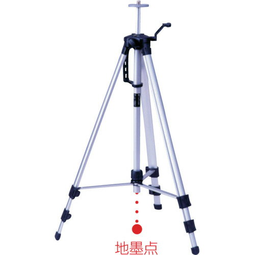 レーザー墨出器用三脚 【レーザー墨出器の設置に 地墨が見える貫通構造 持ち運びに便利な取手付です！】（株）マイゾックス MYZOX エレベーター三脚（墨出器専用）＜LET−B＞ LET-B 1台【408-8328】
