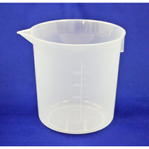 ★[計量カップ]（株）テラオカ　テラオカ　ニューデスカップ　500mL　250個入り　20-4211-04　1箱（250個）【495-4661】【代引不可商品】