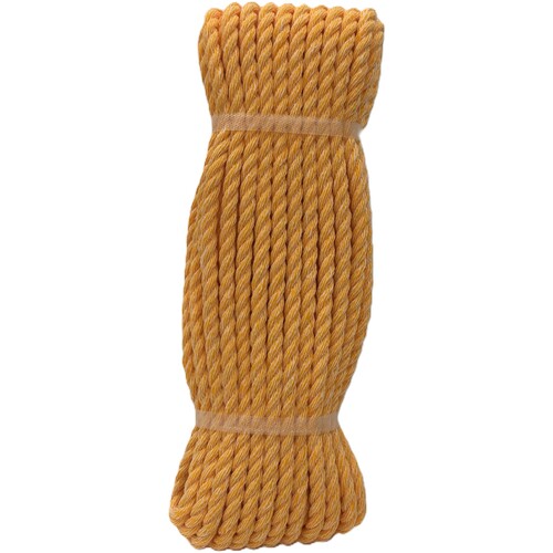 [トラックロープ]（株）ユタカメイク ユタカ ロープ KP作業用ロープ 9φ×20m WRK-2 1巻【367-8083】