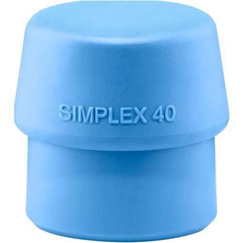 ロームヘルド・ハルダー（株） HALDER ハンマー用部品 SIMPLEX プラスチックハンマー用 交換用インサート 径（40）mm TPEソフト（青） 3201.040 1個