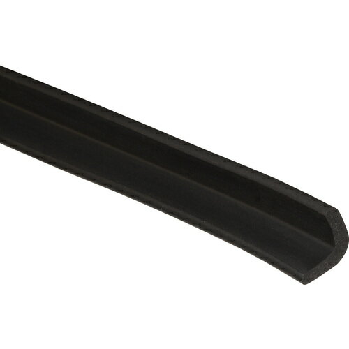 [クッション（L字型）]（株）光 光 アングル型スポンジ 黒 8×30×30×900mm SRLY-903 1本【854-8063】