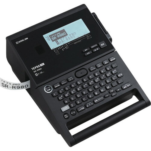 [ラベルプリンタ]【送料無料】（株）キングジム KING JIM ラベルライタ－「テプラ」PRO クロ 1台【324-3172】【北海道・沖縄送料別途】【smtb-KD】(2.0)