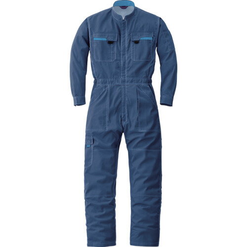 [つなぎ服]山田辰（株） AUTO-BI スリードラゴン ツナギ服 4Lサイズ ネイビーブルー 40000NB4L 1着【836-3781】