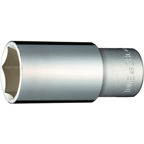 [ソケット]TONE（株） TONE　ディープソケット（6角）　28mm　4S-28L 1個【369-6936】