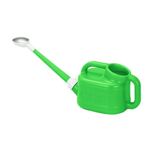 【特長】●ステンレス製のハスの実は柔らかい散水ができます。●本体とノズル間にパッキンもこなすこし網付で詰まりにくくなっています。【仕様】●高さ(mm):215●奥行(mm):165●幅(mm):590●容量(L):4●質量(g):291【質量】291G【材質／仕上】●本体:ポリエチレン樹脂（PE）●ノズル:ポリプロピレン樹脂（PP）●ハスの実:ステンレス他【セット内容／付属品】●ハスの実、こし網、ノズル【原産国（名称）】日本【メーカー名】新輝合成（株）【JANコード】4973221100056【関連キーワード：ものづくりのがんばり屋楽天市場店　ホース・散水用品　じょうろ・水さし　じょうろ　水やり　園芸用品　ガーデニング　DIY　おしゃれ　じょろ　ジョロ　ジョウロ　散水　水差し　PITCHERS】
