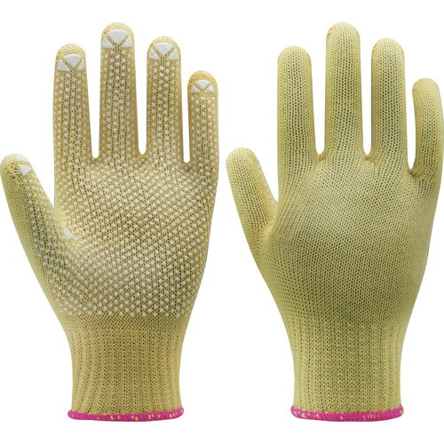 ■[耐切創手袋（アラミド繊維）]アトム（株）　アトム　ケブラー（R）10G滑り止め　S　HG-21-S　1双【758-5969】【代引不可商品】【メール便1個まで対象商品】
