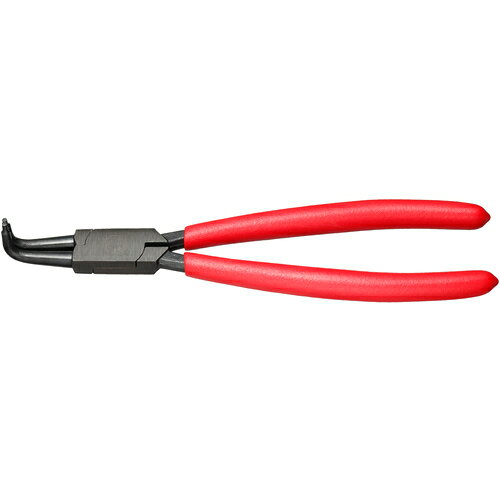 Snap Ring Pliers - ■[スナップリングプライヤー]TONE（株） TONE スナップリングプライヤ（ベントタイプ 穴用） 全長210mm リング使用範囲40〜100mm SRPH-200B 1個【760-7661】【代引不可商品】【メール便1個まで対象商品】