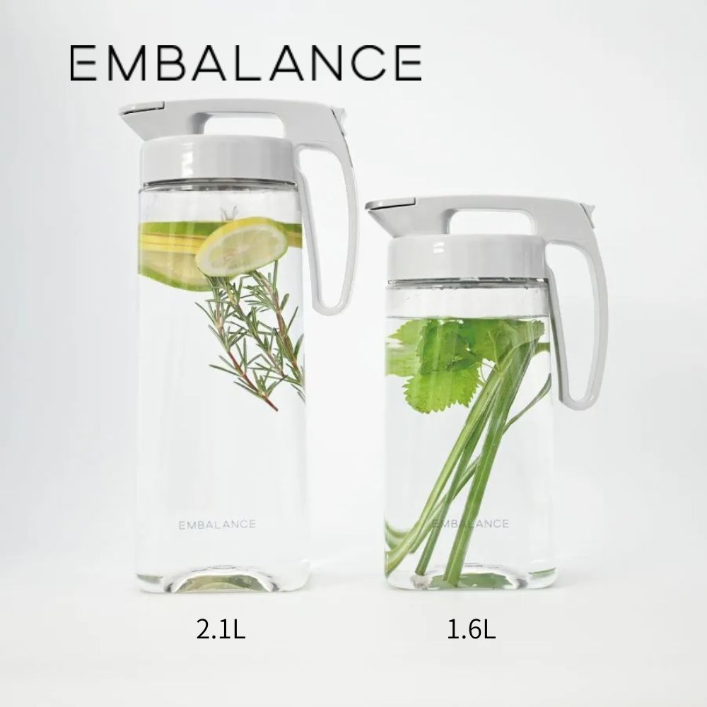 Rakuten - エンバランスシームレスピッチャー【S（1.6L）/ L（2.1L）】【ウィルマックス】【BPAフリー】【EMBalance 】【ポイント2倍】