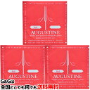 【商品説明】 Augustine Classical Guitar String 輝かしい音色と耐久性を誇るナイロン弦を世界で初めて開発、またたくまにギター弦の標準となり、ギタリストの間で絶大な人気を誇るブランド、 それが「オーガスチン」です。 裏ラベルのセゴビアの肖像は、オーガスチン弦に対する賞賛の証でもあるのです。 【仕様】 明るく伸びやかな響きで、BLUEとは異なる魅力をもち、REDを愛用するギタリストも多い。（ミディアムテンション） ※パッケージは予告なく変更することがございますので予めご了承ください。