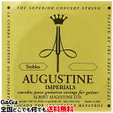 【商品説明】 Augustine Classical Guitar String 輝かしい音色と耐久性を誇るナイロン弦を世界で初めて開発、 またたくまにギター弦の標準となり、ギタリストの間で絶大な人気を誇るブランド、 それが「オーガスチン」です。 裏ラベルのセゴビアの肖像は、オーガスチン弦に対する賞賛の証でもあるのです。 インペリアル高音弦は、リーガルと比べてゲージが細めになっており、弾きやすく軽いアクションが特長です。 ※パッケージは予告なく変更することがございますので予めご了承ください。