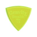 【ポイント10倍!マラソン期間限定】グラビティ ピック ギターピック GSSM15P -Stealth Mini 1.5mm, Fluorescent Green