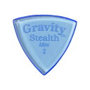 【ポイント10倍!マラソン期間限定】グラビティ ピック ギターピック GSSM2P -Stealth Mini 2.0mm, Blue