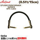 【ポイント10倍！4月29日まで】パッチケーブル 15cm LL アリアプロ2 APC-015SP (0.5ft/15cm) AriaProII STUDIO PERFORMER Cable