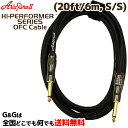 ギターケーブル 6メートルSS アリアプロ2 ASG-20HP 20ft/6m, S/S AriaProII HI-PERFORMER Cable