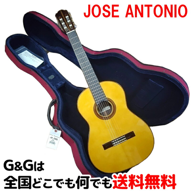 【ポイント10倍！マラソン期間限定】JOSE ANTONIO クラシックギター JR-200 スプルース スペイン製 ホセ・ルイス・ロマニーリョス・スタイル ケース付