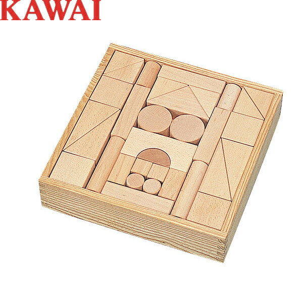 KAWAI カワイの木製おもちゃ つみき 4012／ミニピアノで有名なあの河合楽器の知育玩具／【送料無料】【smtb-KD】【楽ギフ_包装選択】【楽ギフ_のし宛書】【RCP】【くみあわせてあそぶーGGR】