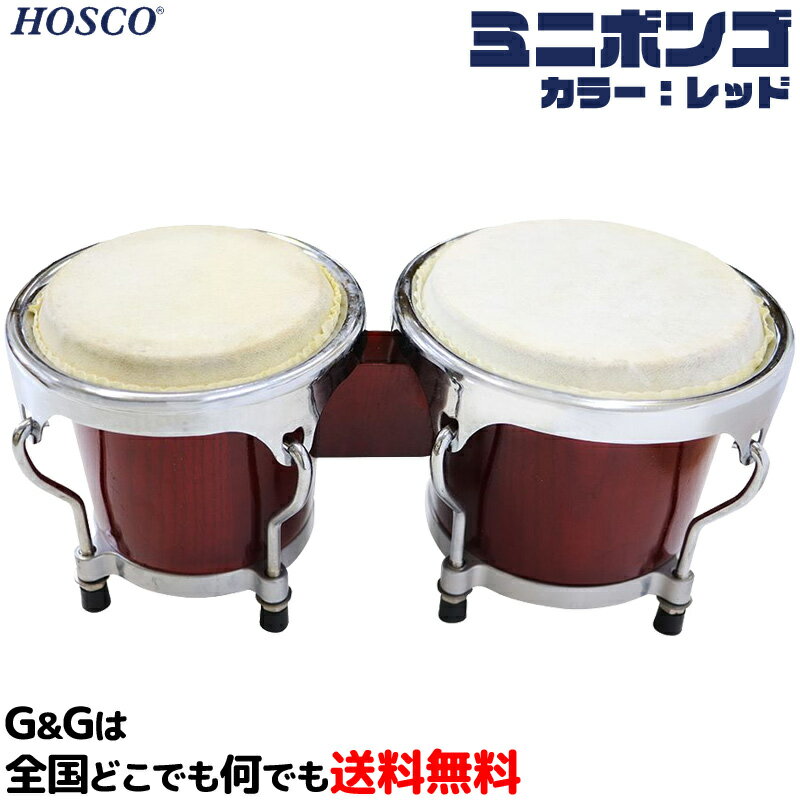 ミニボンゴ ミニチューナブル ボンゴ パーカッション ラテン楽器 打楽器 HOSCO JBG-001 ...