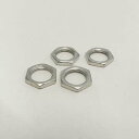 SCUD スカッド パーツ EXNI-PJC:クローム / ポット/ジャック用ナット、インチサイズ、4pcs 【送料無料】【smtb-KD】【RCP】